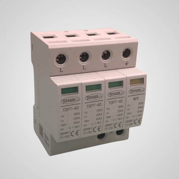 Tosun 3 Pole Surge Protector + Npe [AC]