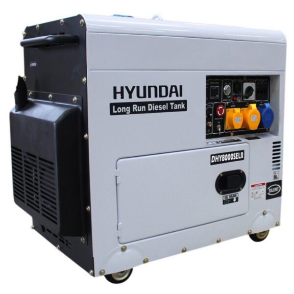Hyundai DHY8000SELR 7.2kVA Diesel Generator