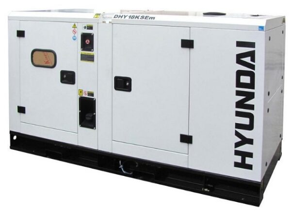 Hyundai DHY18KSEm 17.6kW Diesel Generator