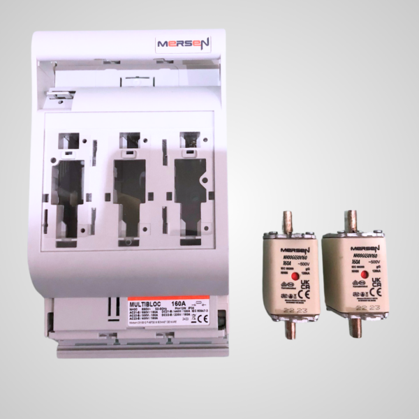 Mersen DC Battery Isolator With 160A Fuses