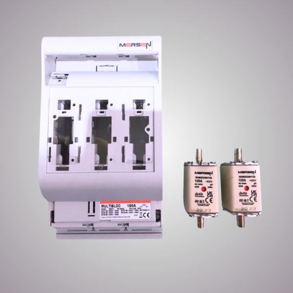 Mersen DC Battery Isolator With 125A Fuses