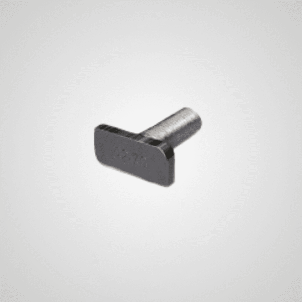 Hammerhead bolt M8x25 with hex nut