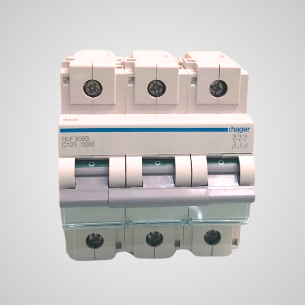 Hager 3P 125A Circuit Breaker (AC)